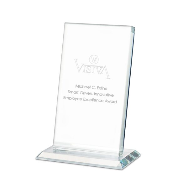 Flat Slanted Crystal Award - Image 3